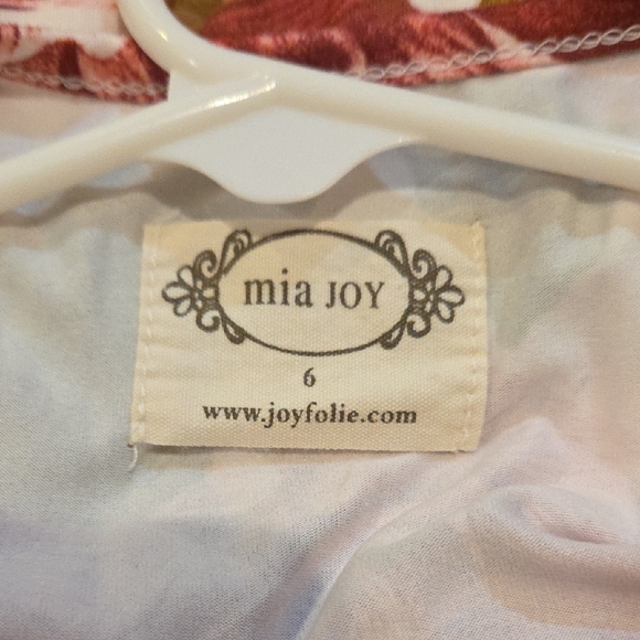 Joyfolie Mia Joy Stylish Floral Fancy/Casual Kids Dress - Picture 4 of 8